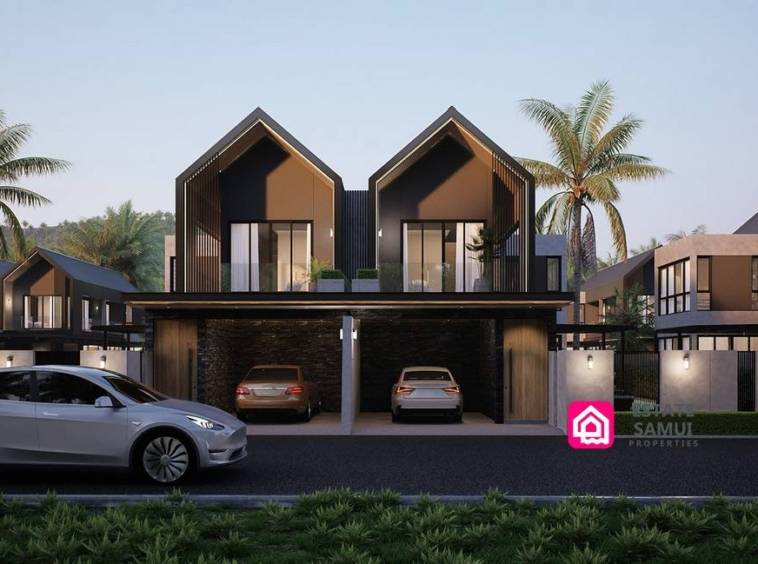 lamai duplex pool villas