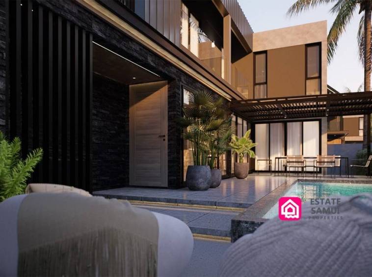 lamai duplex pool villas