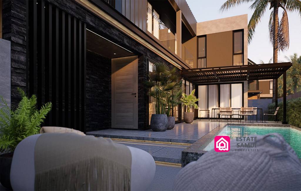 lamai duplex pool villas