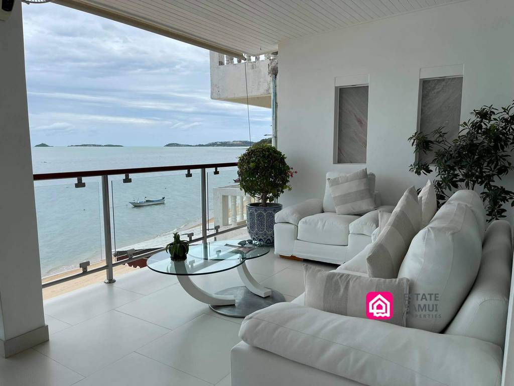 luxury beachfront apartment for sale