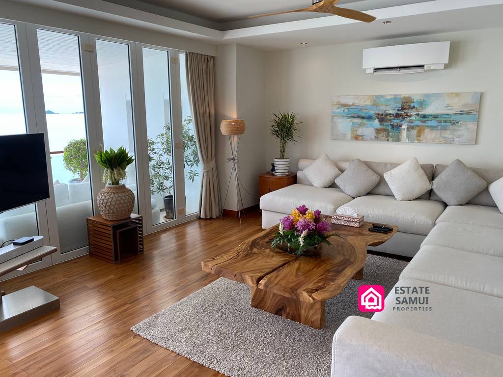 luxury beachfront apartment for sale