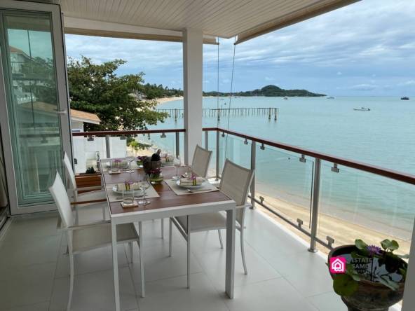 luxury beachfront apartment for sale, koh samui