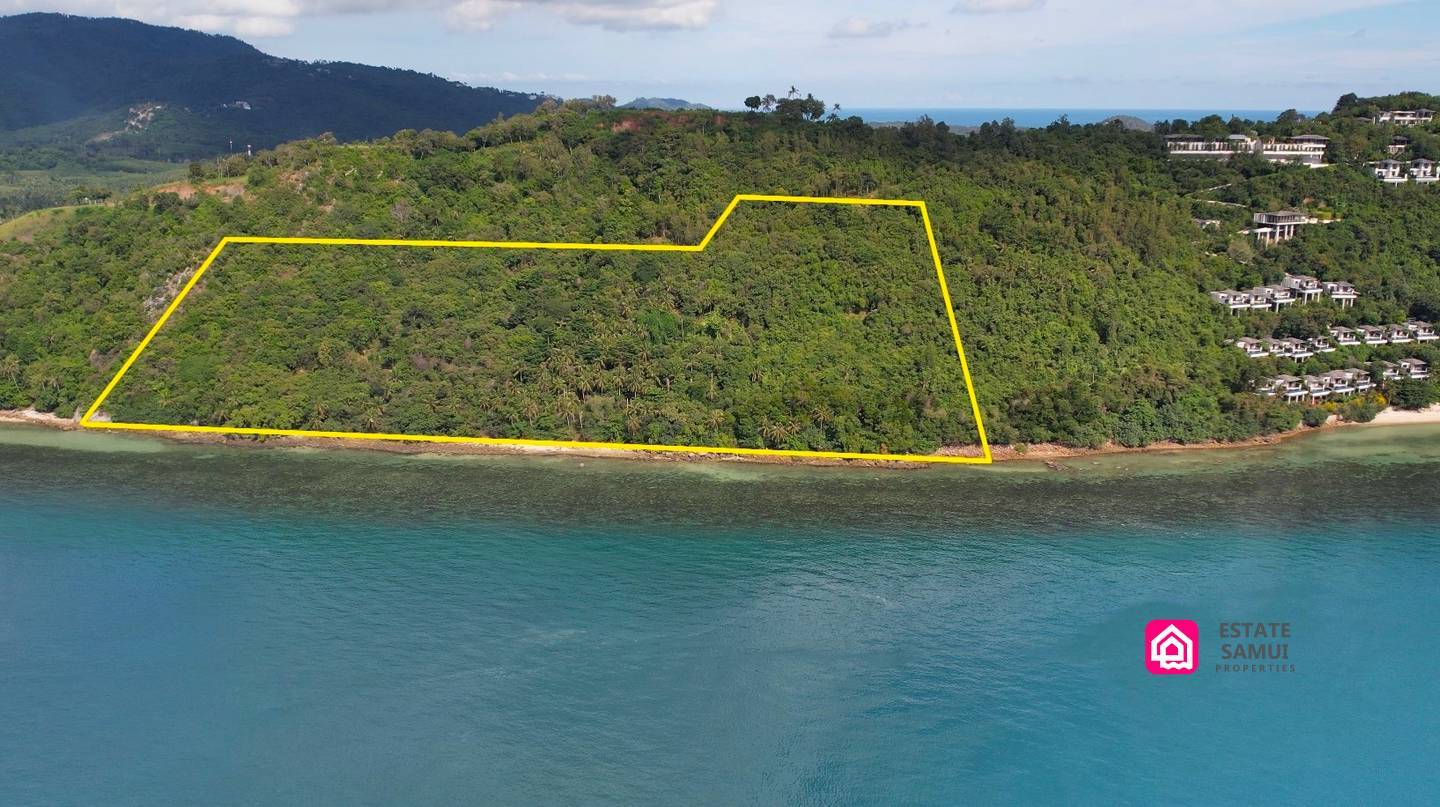 sea view and beachfront land for sale