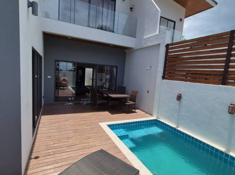 duplex pool villas for sale