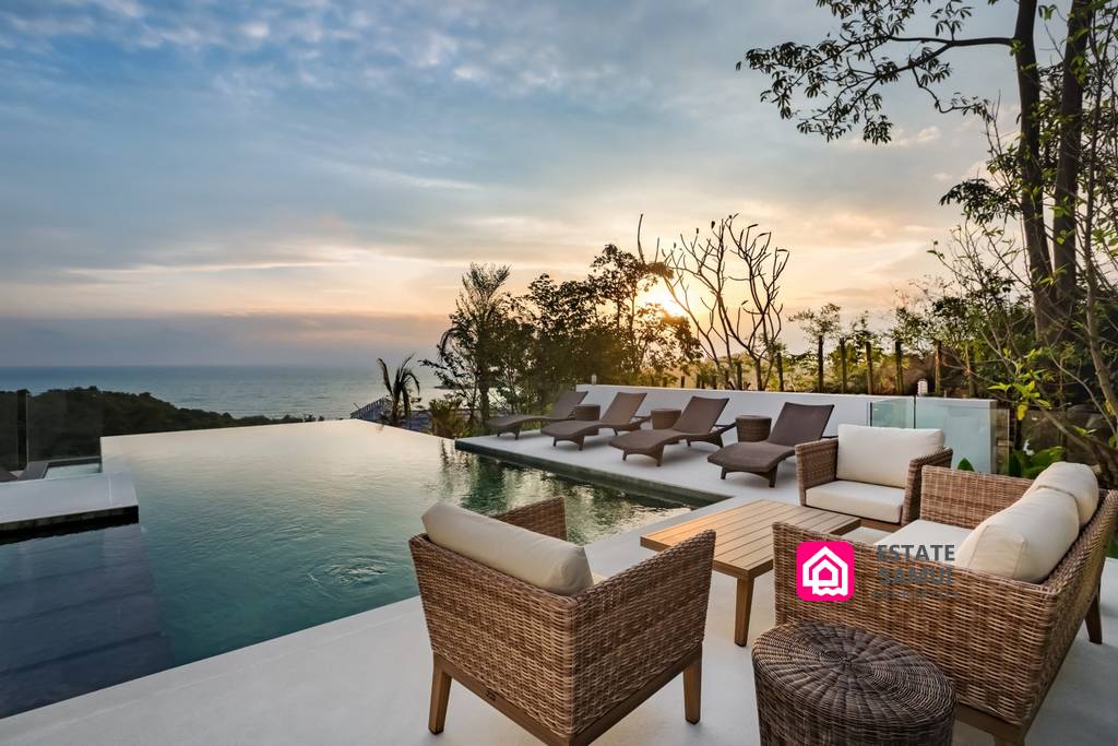 luxury beachside villa for sale