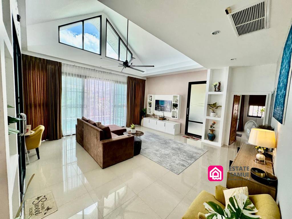 modern bophut pool villa for sale