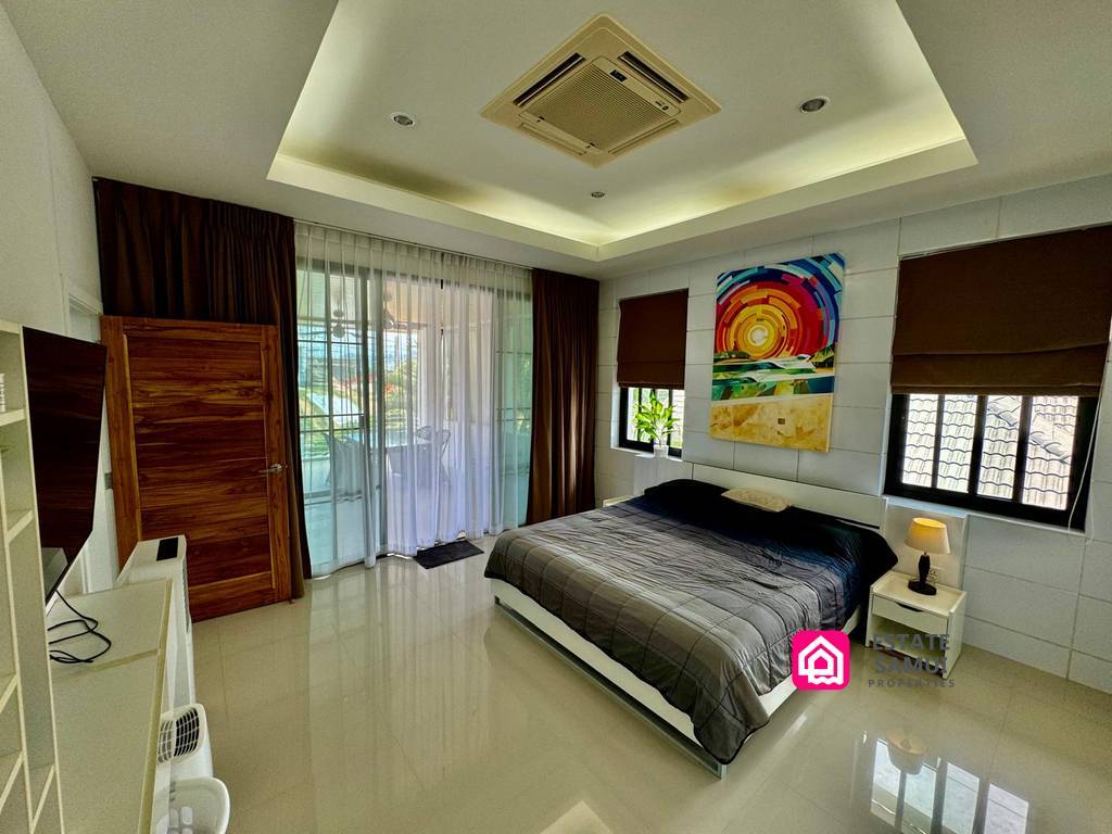 modern bophut pool villa for sale