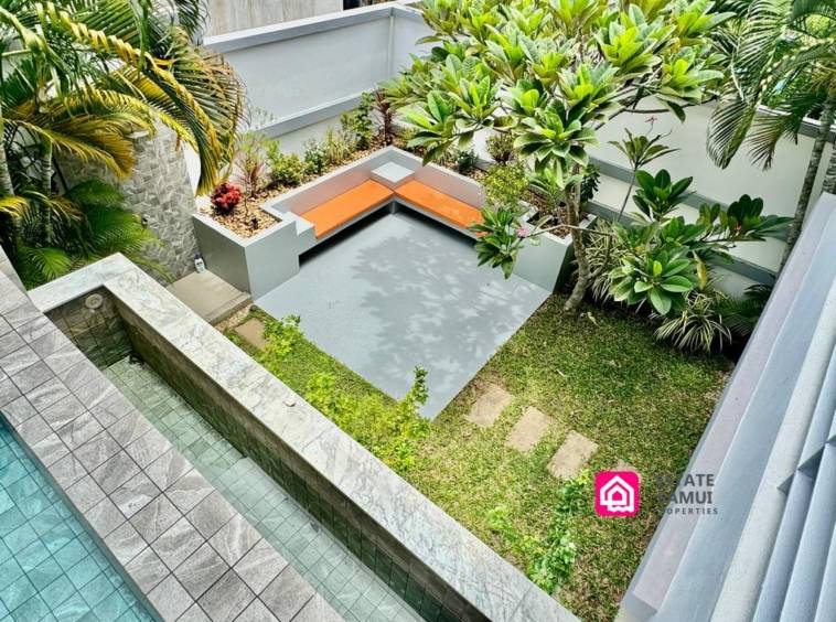 modern bophut pool villa for sale