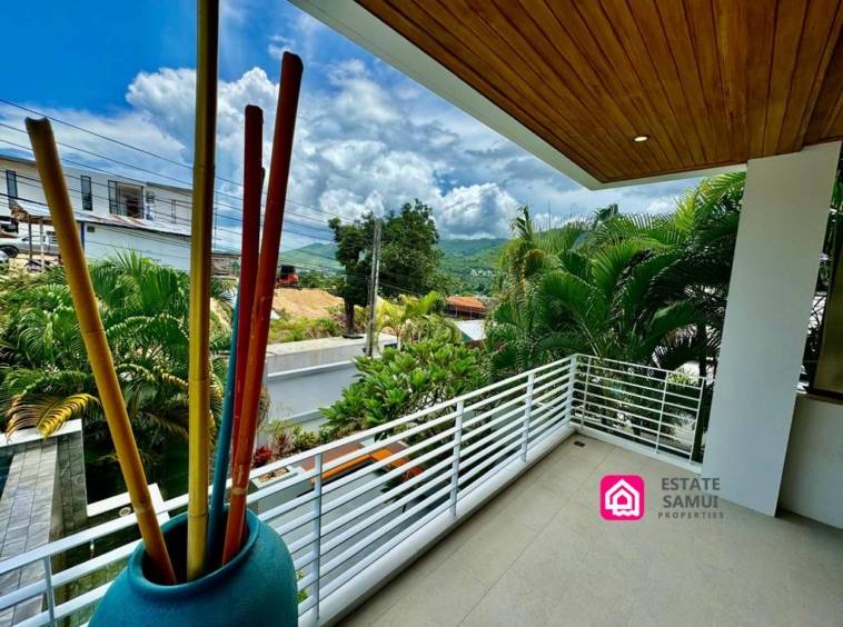 modern bophut pool villa for sale