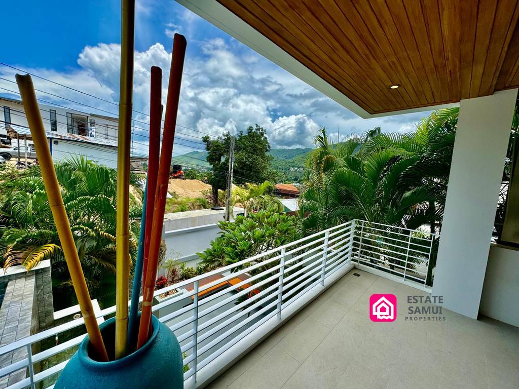 modern bophut pool villa for sale