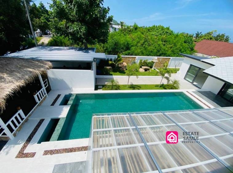 renovated pool villa for sale