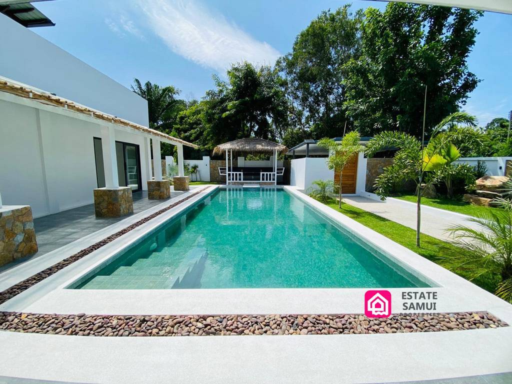 renovated pool villa for sale