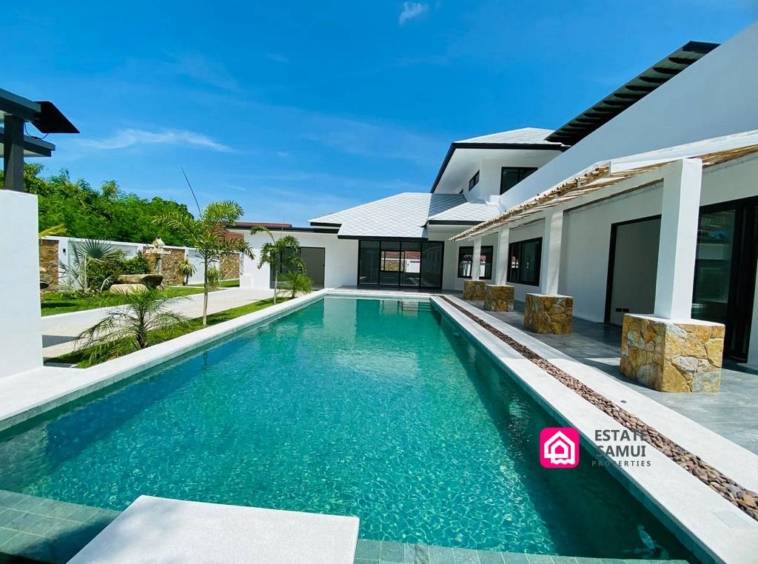 renovated pool villa for sale