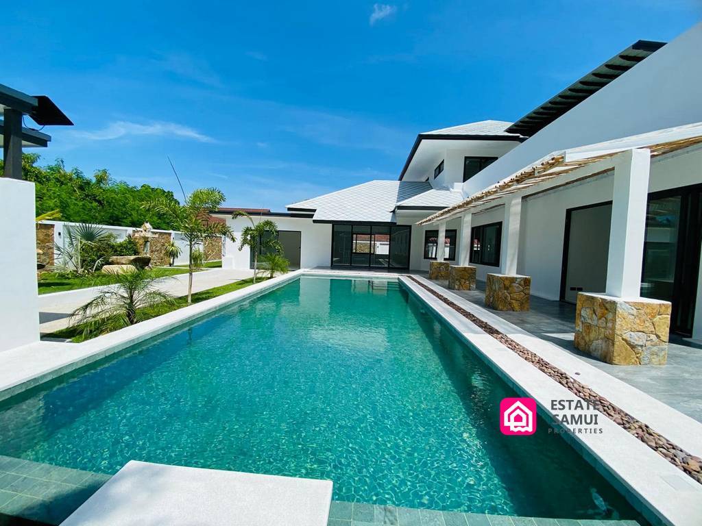 renovated pool villa for sale