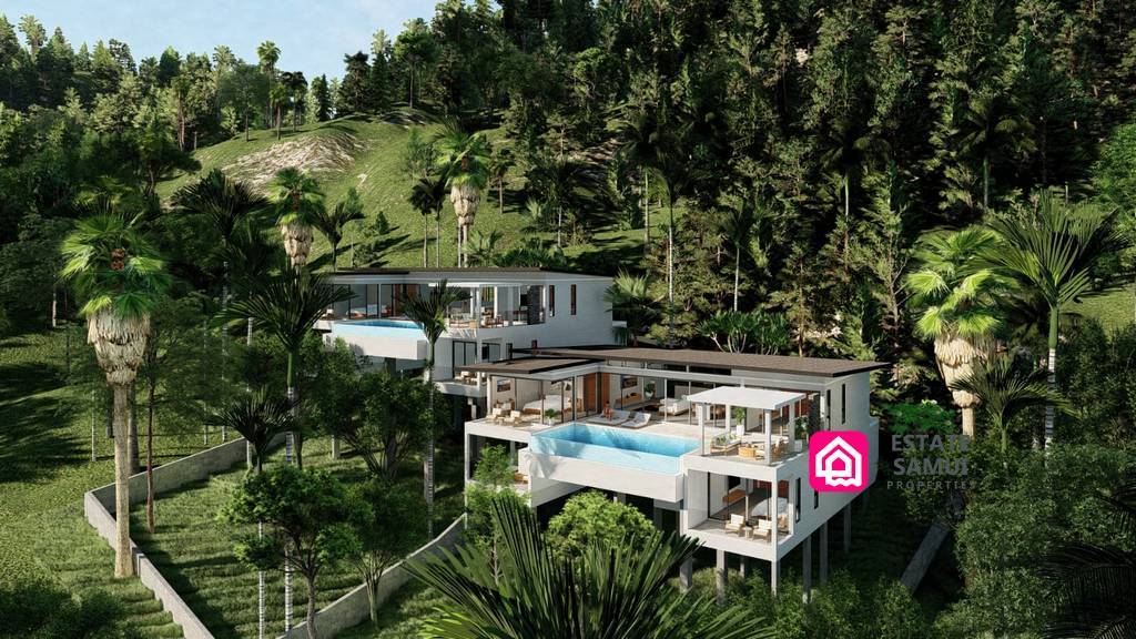 modern chaweng villas for sale