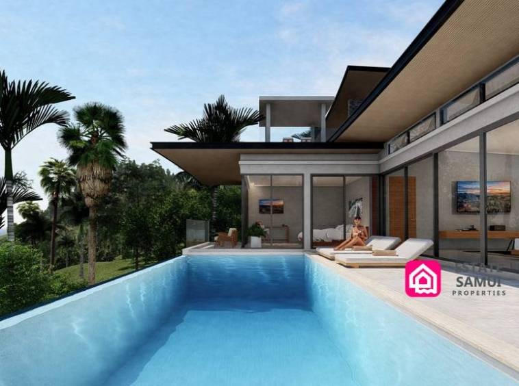 modern chaweng villas for sale