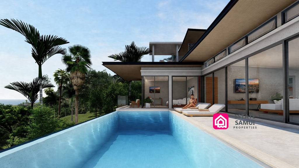 modern chaweng villas for sale