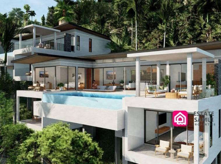 modern chaweng villas for sale