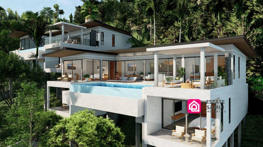 modern chaweng villas for sale