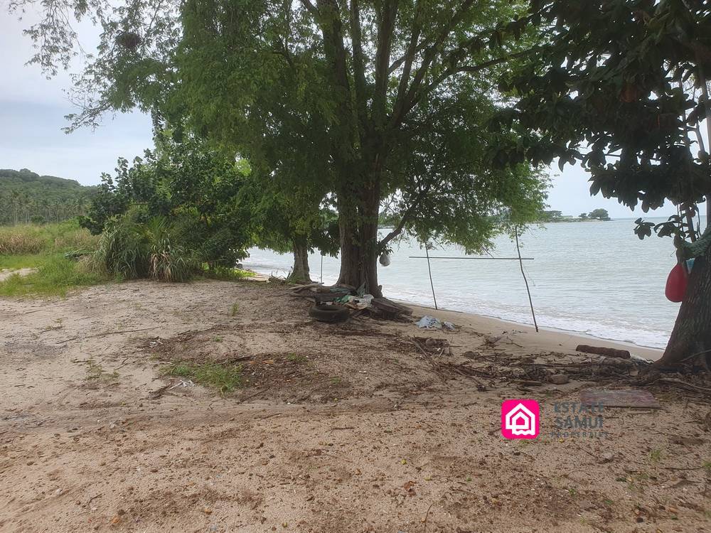 beachside plot for sale