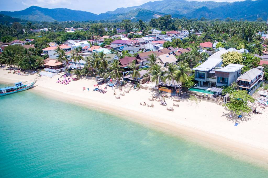 maenam beach, koh samui