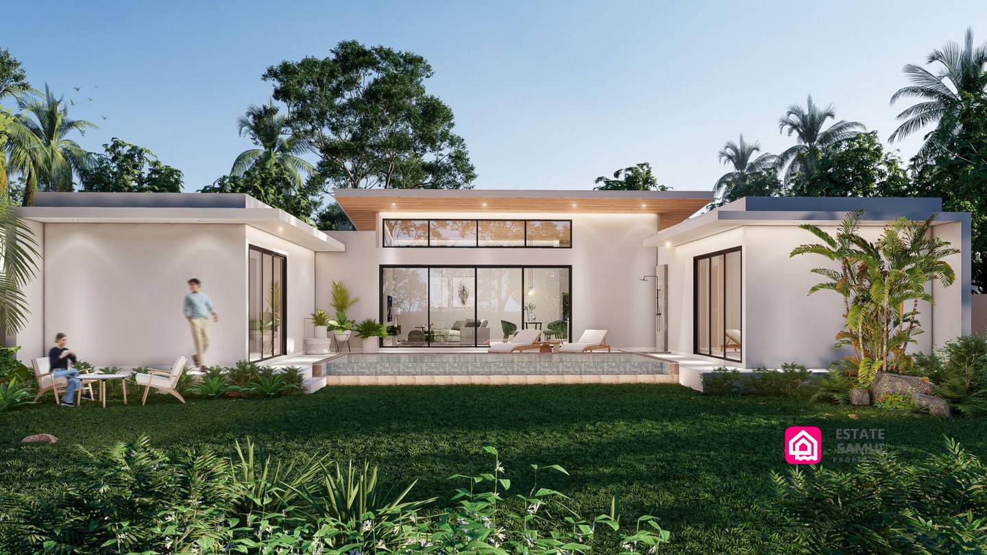 affordable modern villas for sale, koh samui