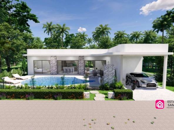 affordable pool villas for sale, koh samui