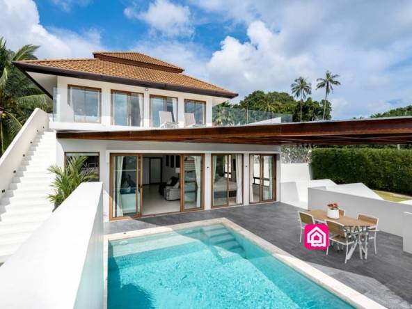 Expansive chaweng pool villa, Koh Samui