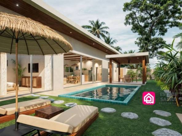 Tropical Style Maenam Villa